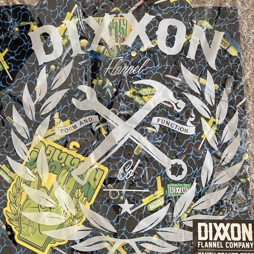 Men’s Size Large DIXXON Flannel Panty Soaker 5000 Party Shirt New With Tags